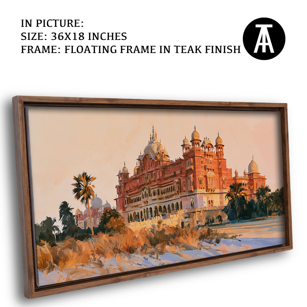Artwork in Floating Frame