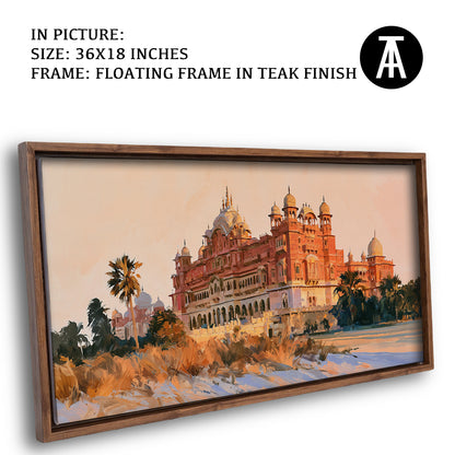 Artwork in Floating Frame