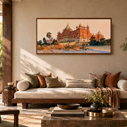 Indian Artwork in a Lifestyle Setting