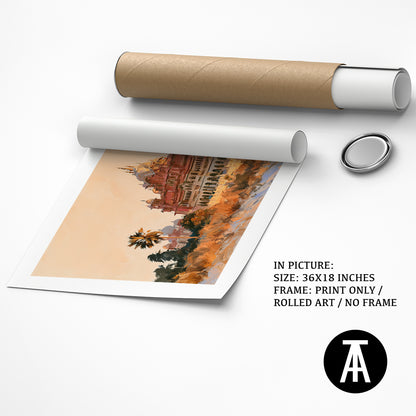 Artwork as Print Only or Rolled Art