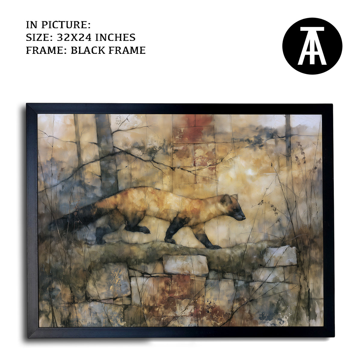 Artwork in Black Frame