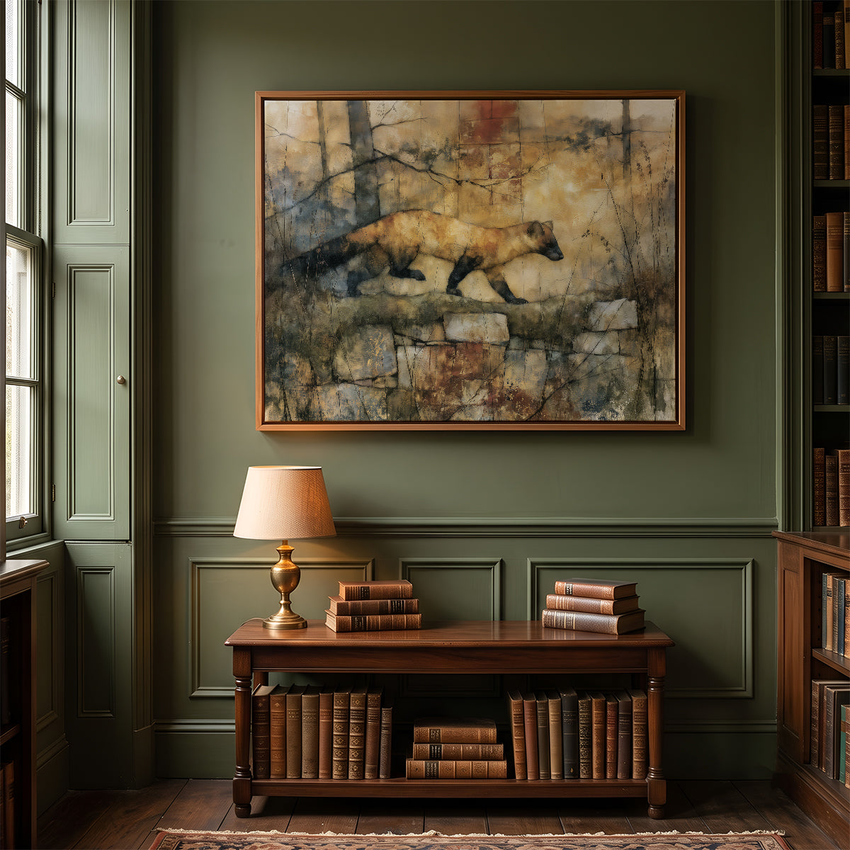 Painting in a Lifestyle Setting