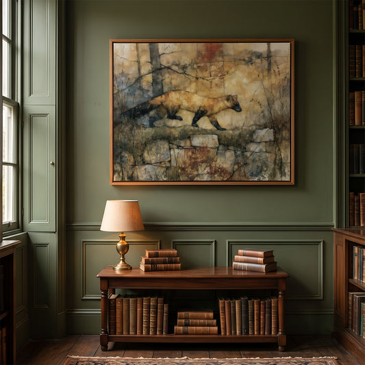 Painting in a Lifestyle Setting