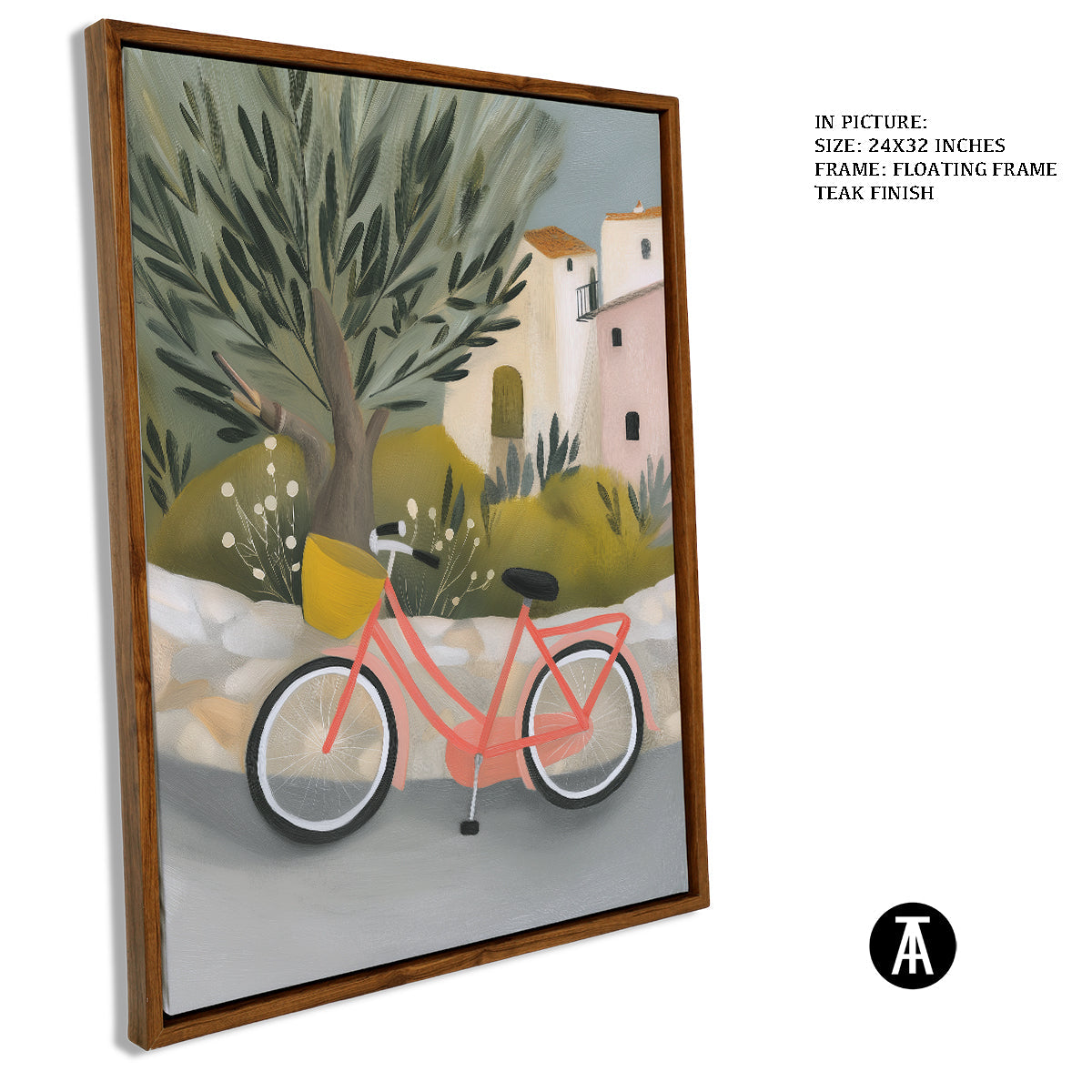 Artwork in Floating Frame