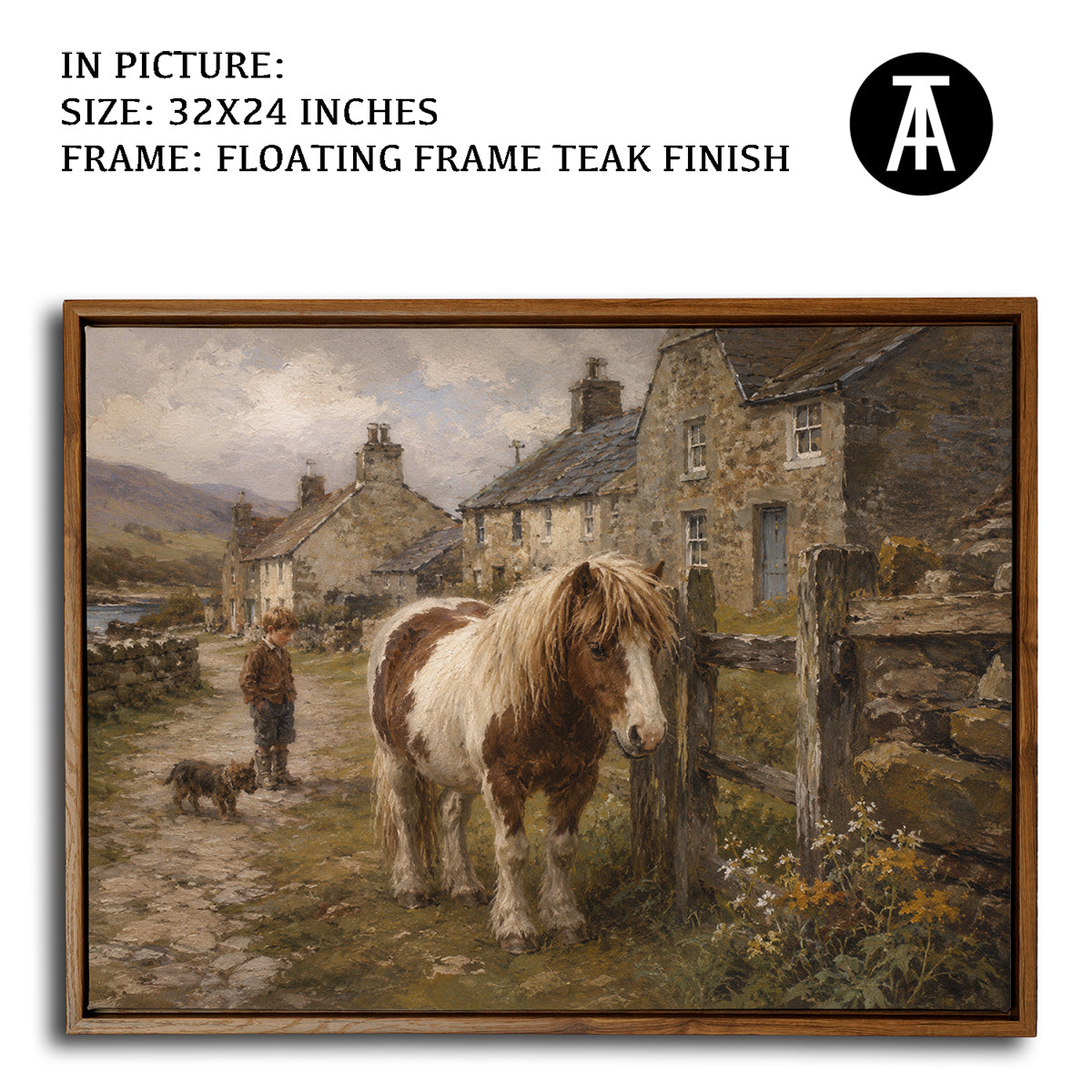 Artwork in Floating Frame