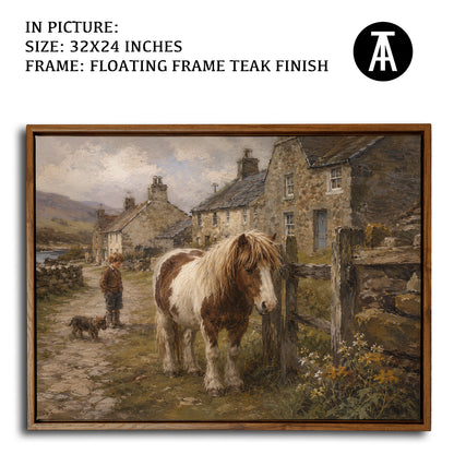 Artwork in Floating Frame