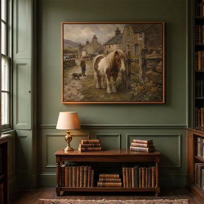 Painting in a Lifestyle Setting
