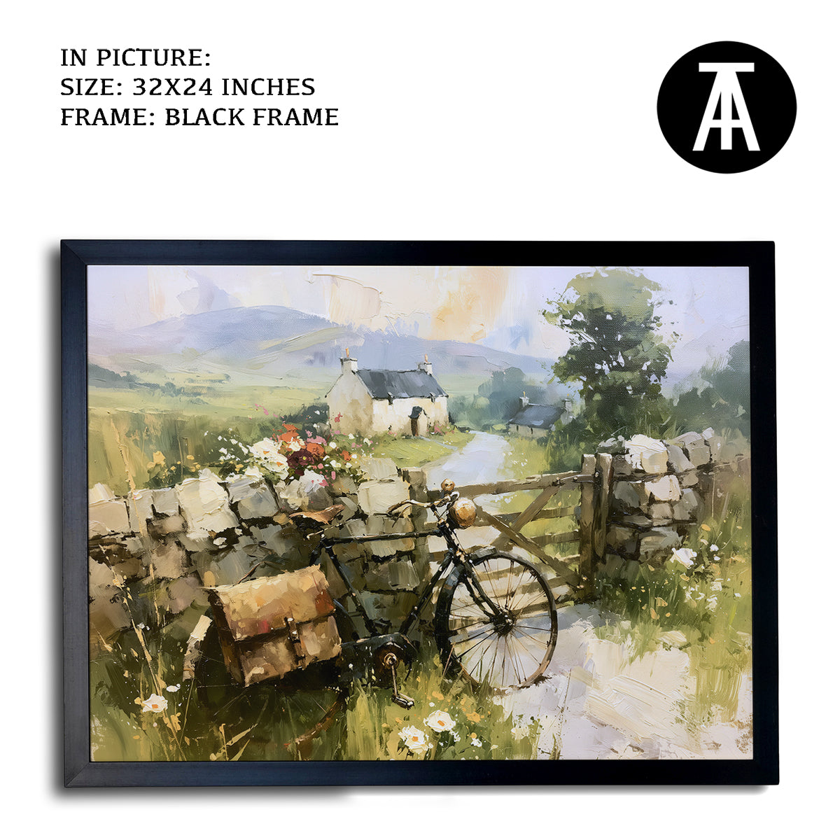 Artwork in Black Frame