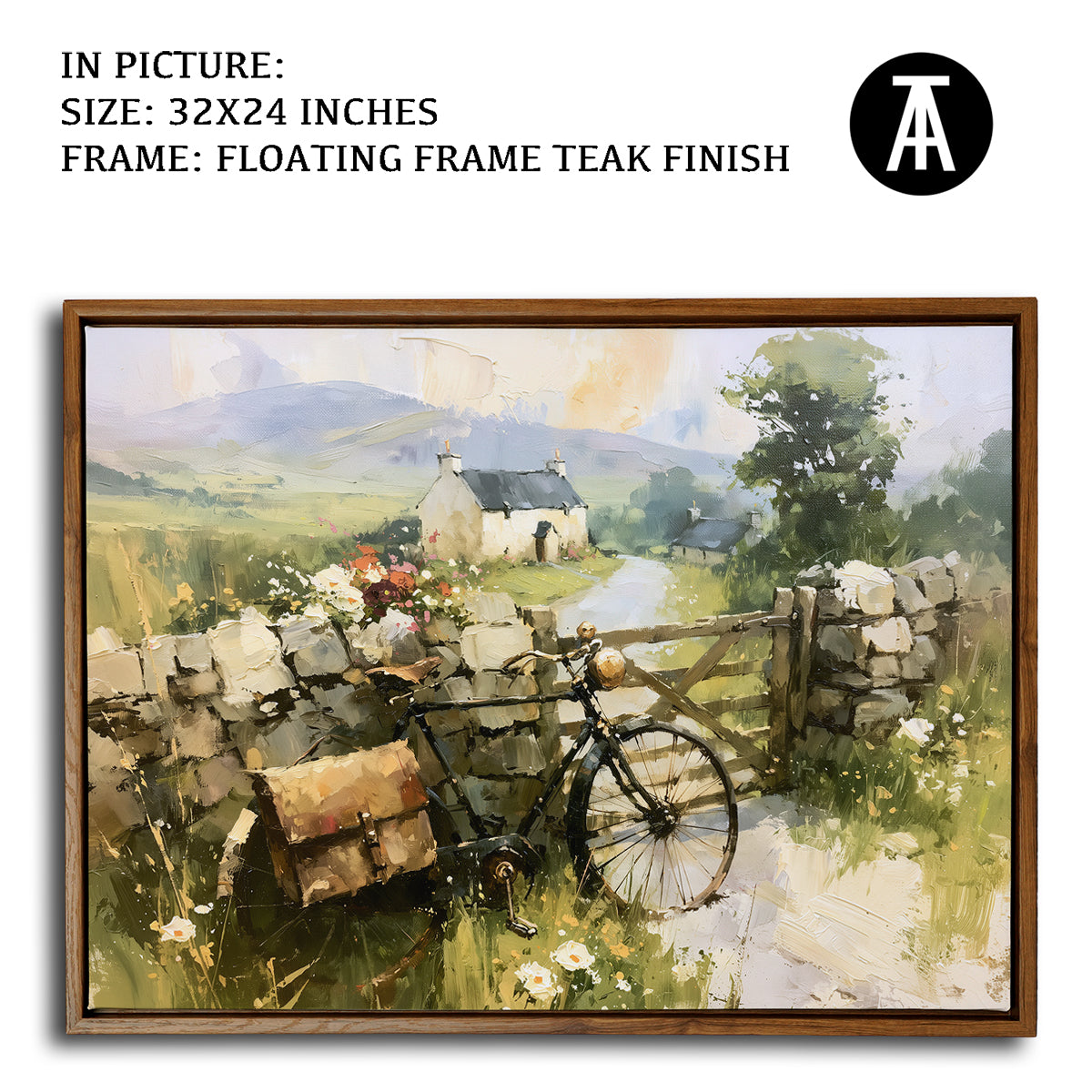 Artwork in Floating Frame