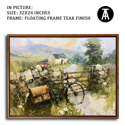 Artwork in Floating Frame