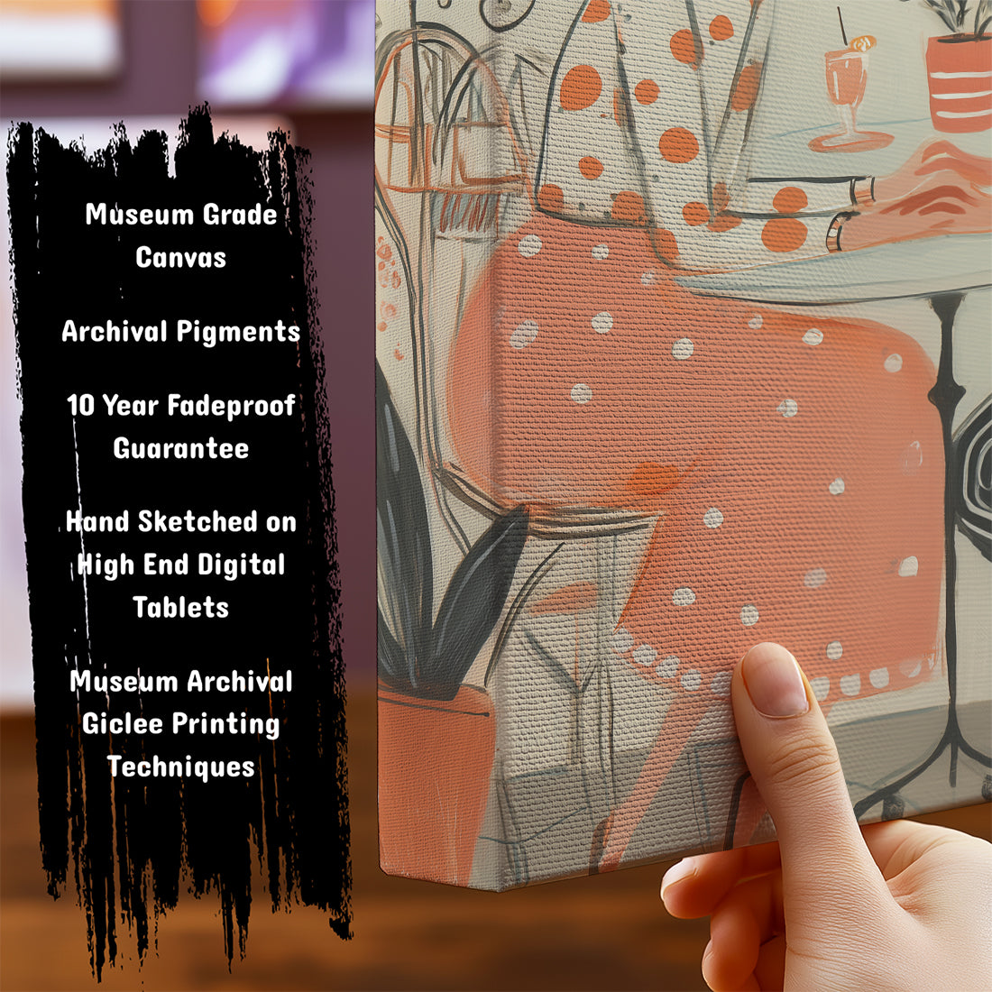 Information on Canvas Art Set of Three
