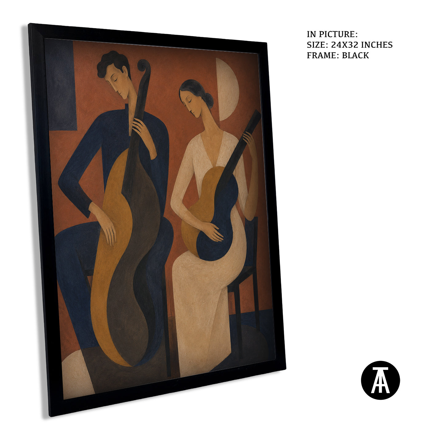 Artwork in Black Frame