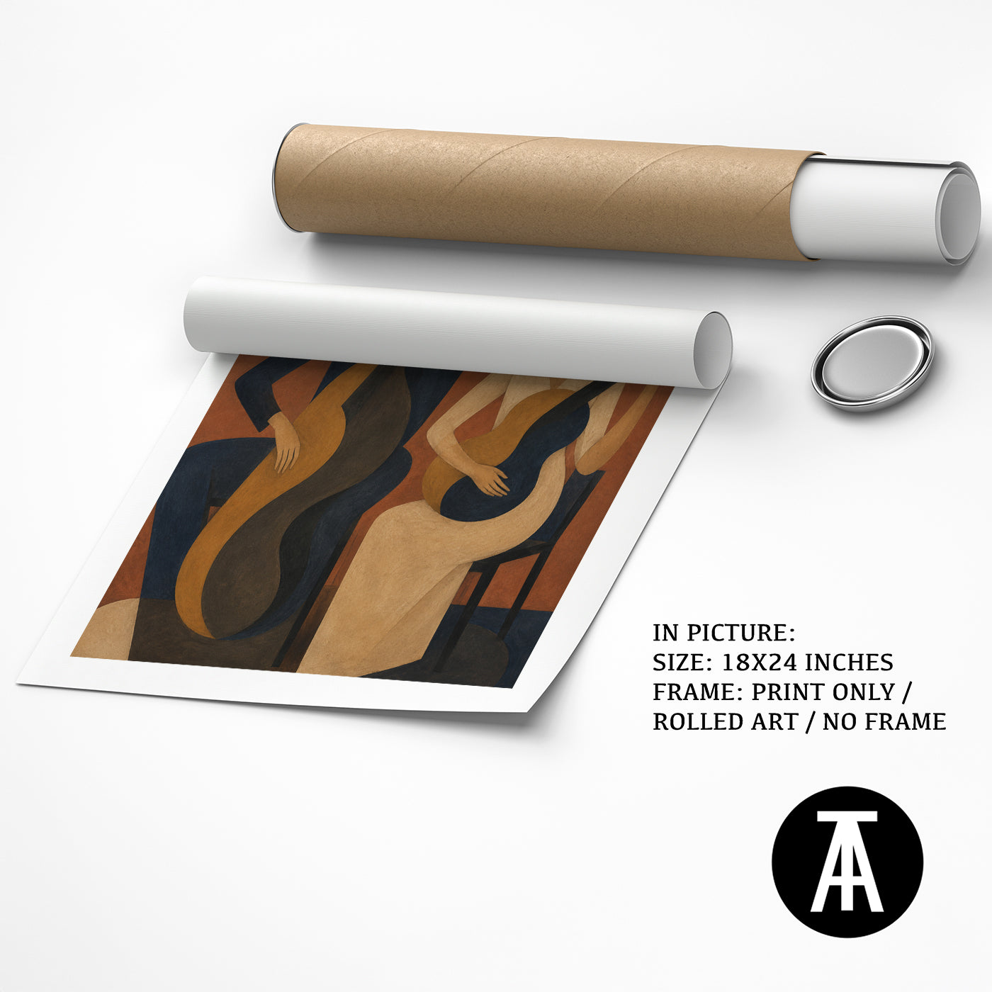 Artwork as Print Only or Rolled Art