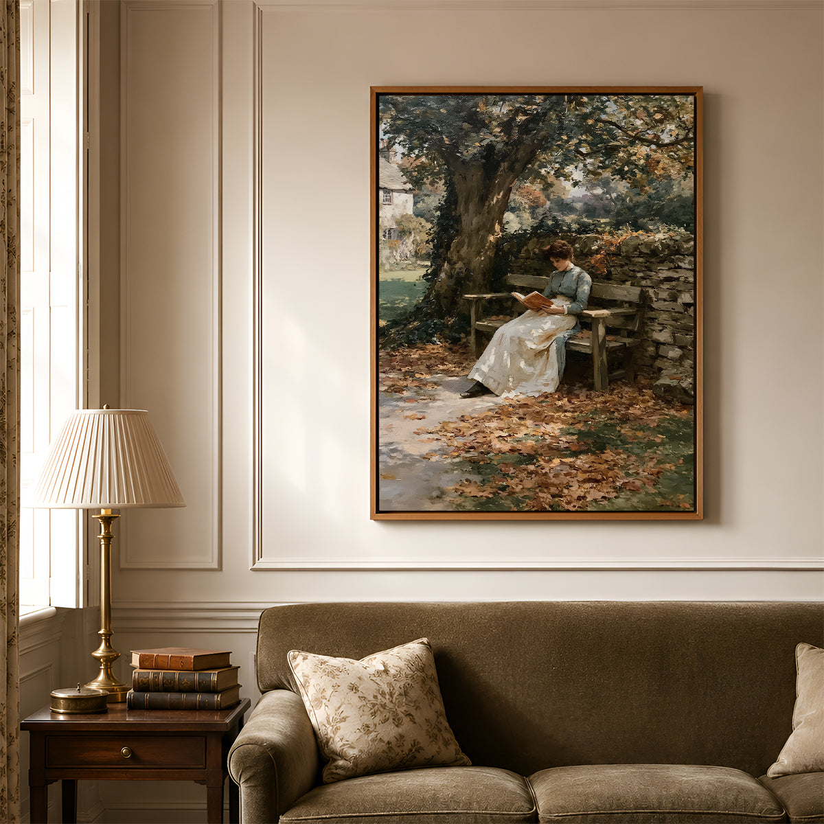 Painting in a Lifestyle Setting