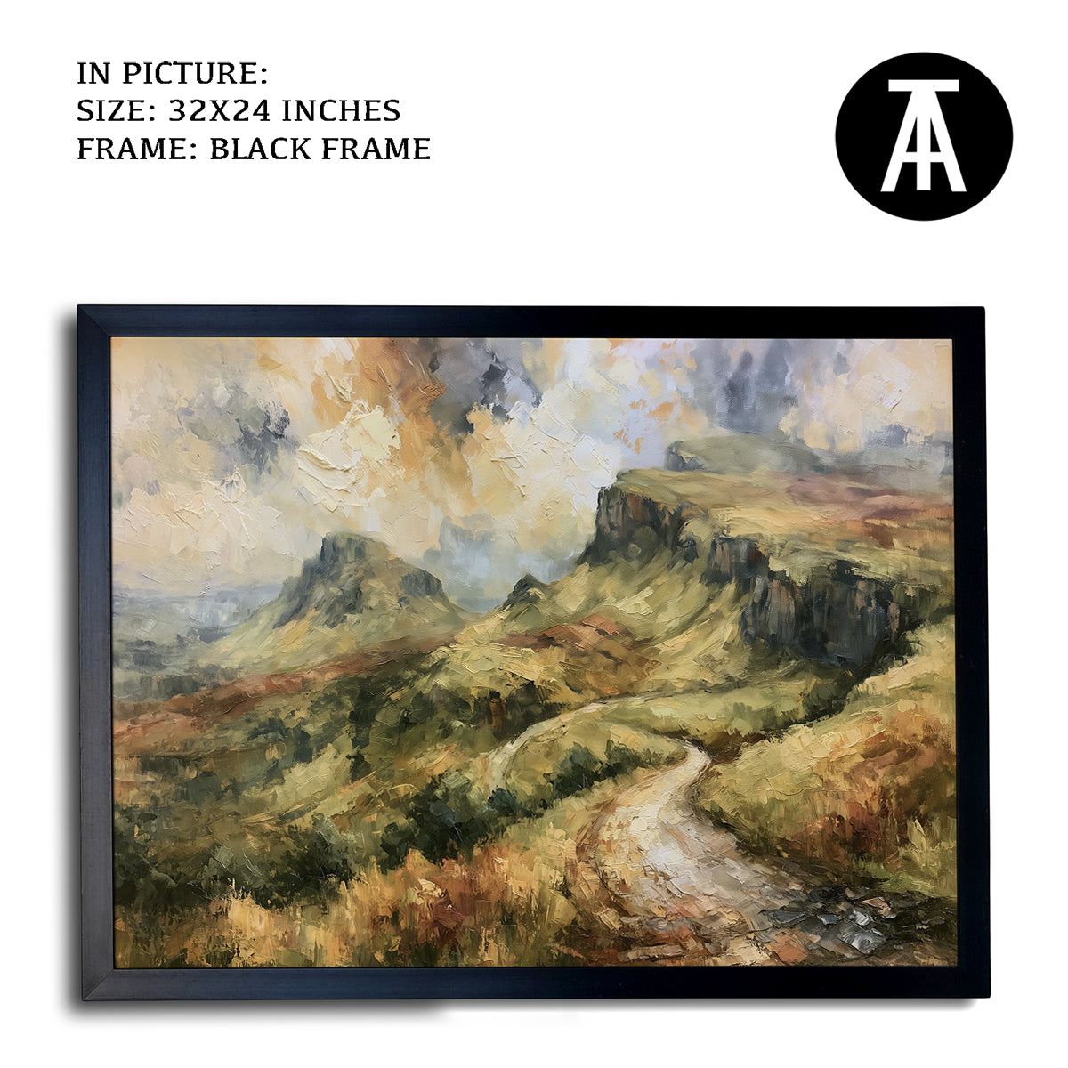 Artwork in Black Frame