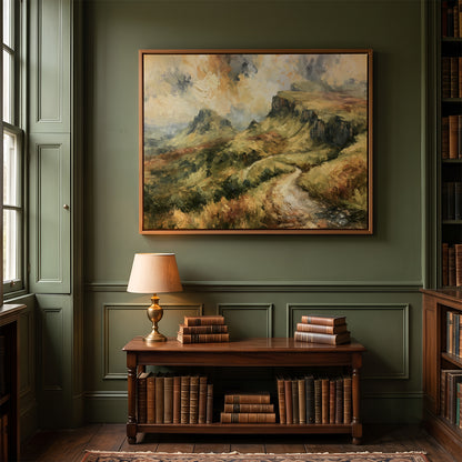 Painting in a Lifestyle Setting