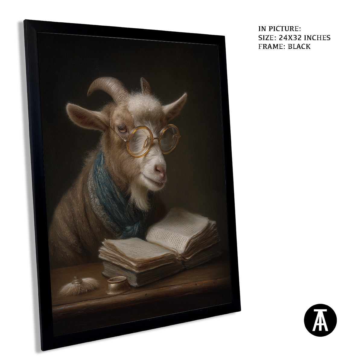 Artwork in Black Frame