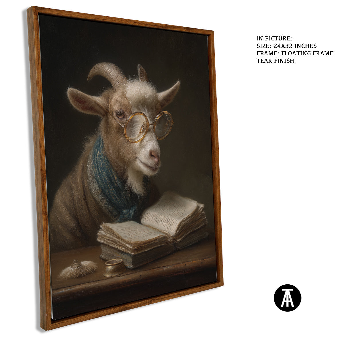 Artwork in Floating Frame