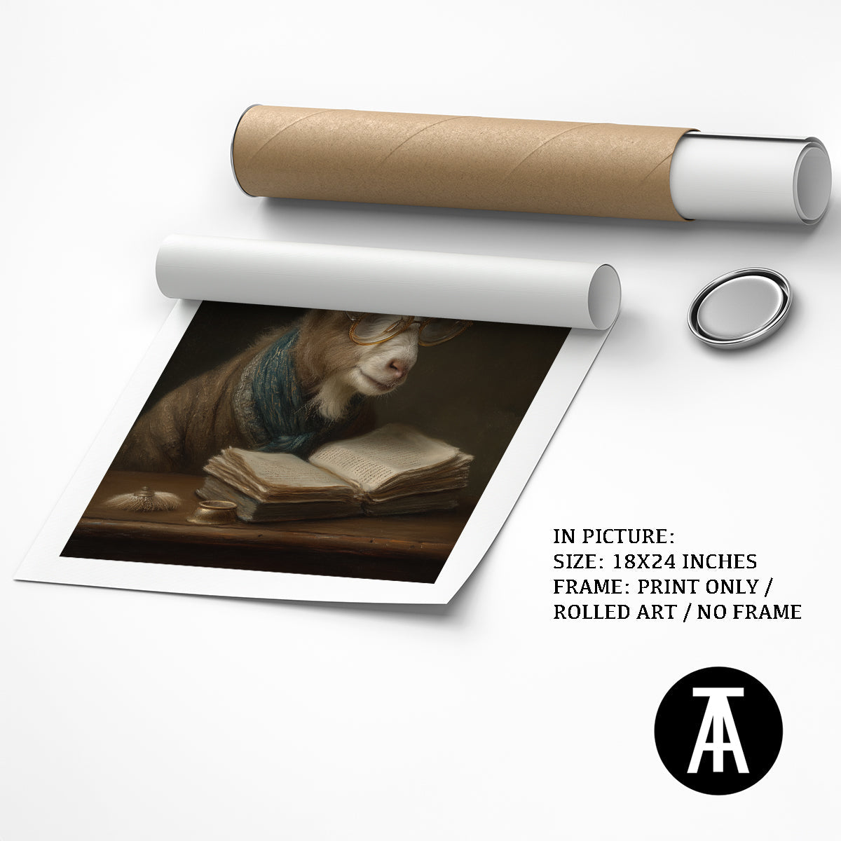 Artwork as Print Only or Rolled Art