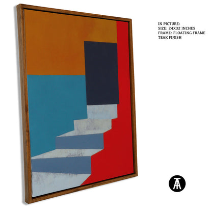 Artwork in Floating Frame