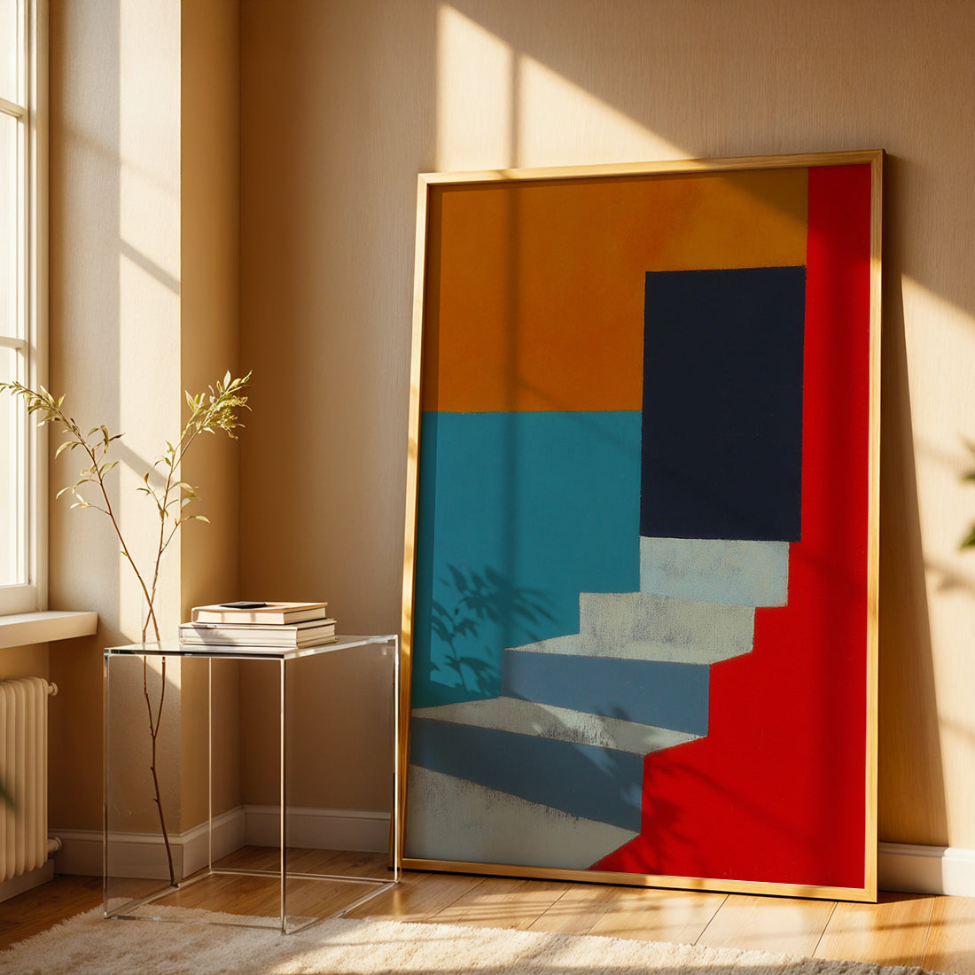 Painting in a Lifestyle Setting