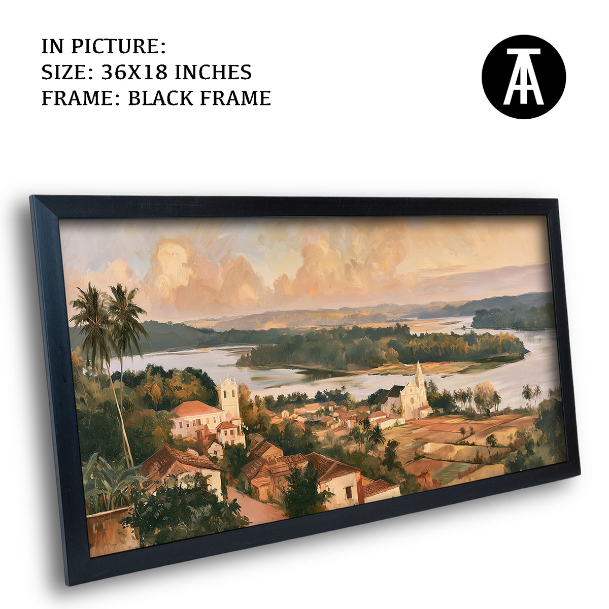 Artwork in Black Frame