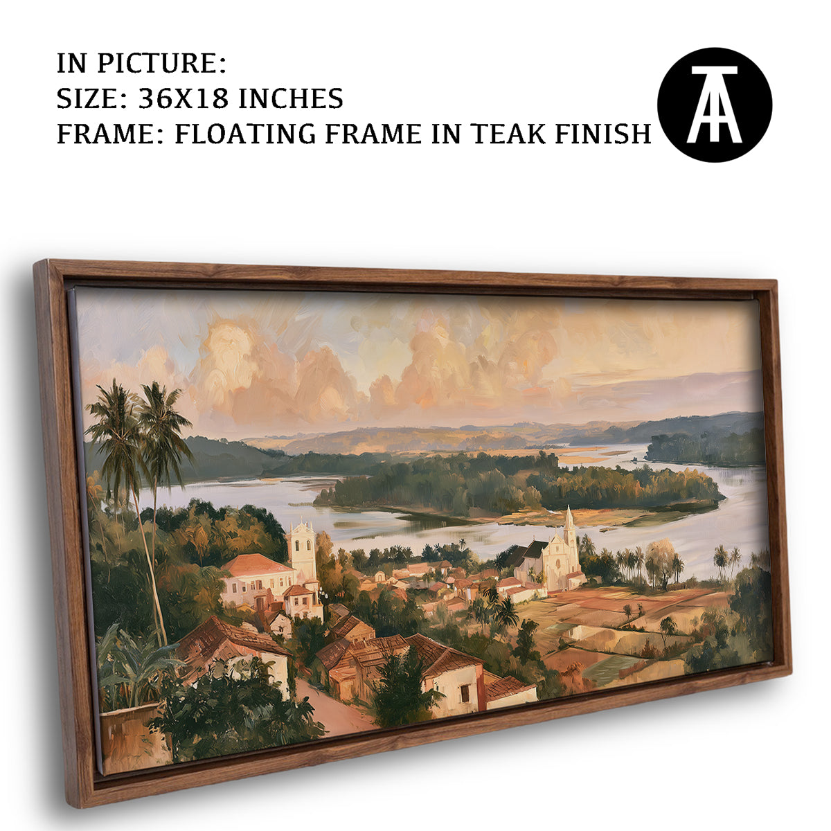 Artwork in Floating Frame