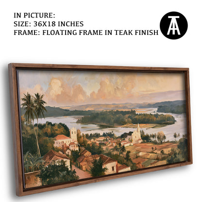 Artwork in Floating Frame