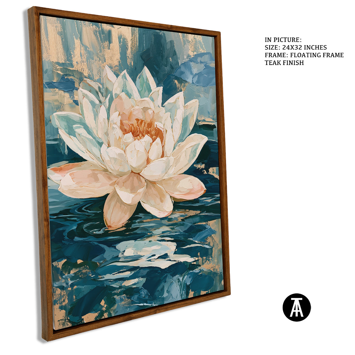 Artwork in Floating Frame