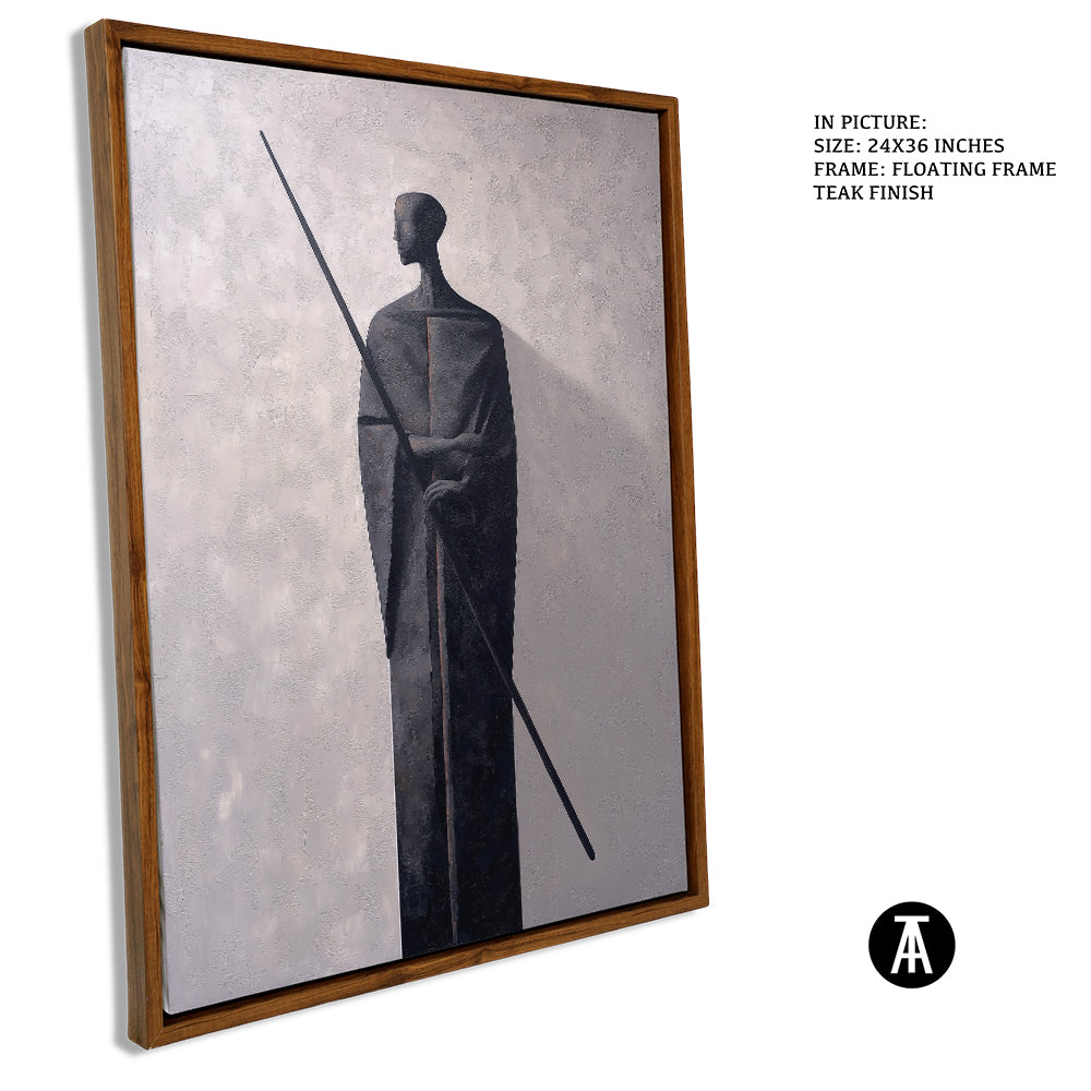 Artwork in Floating Frame