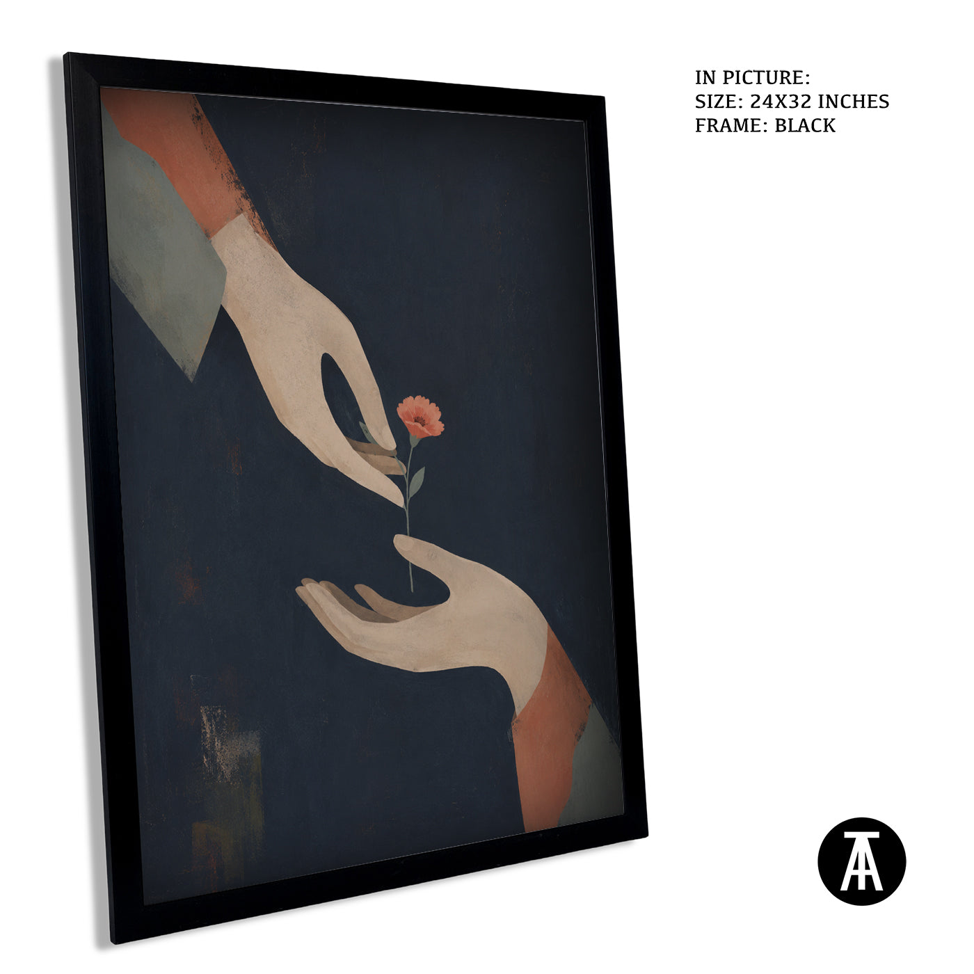 Artwork in Black Frame