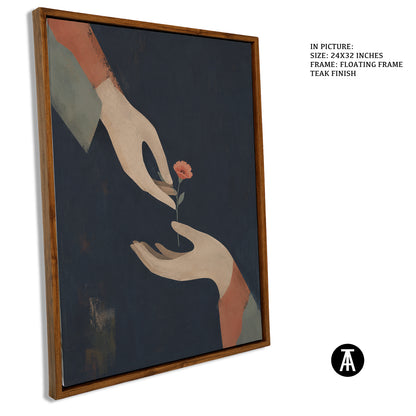 Artwork in Floating Frame