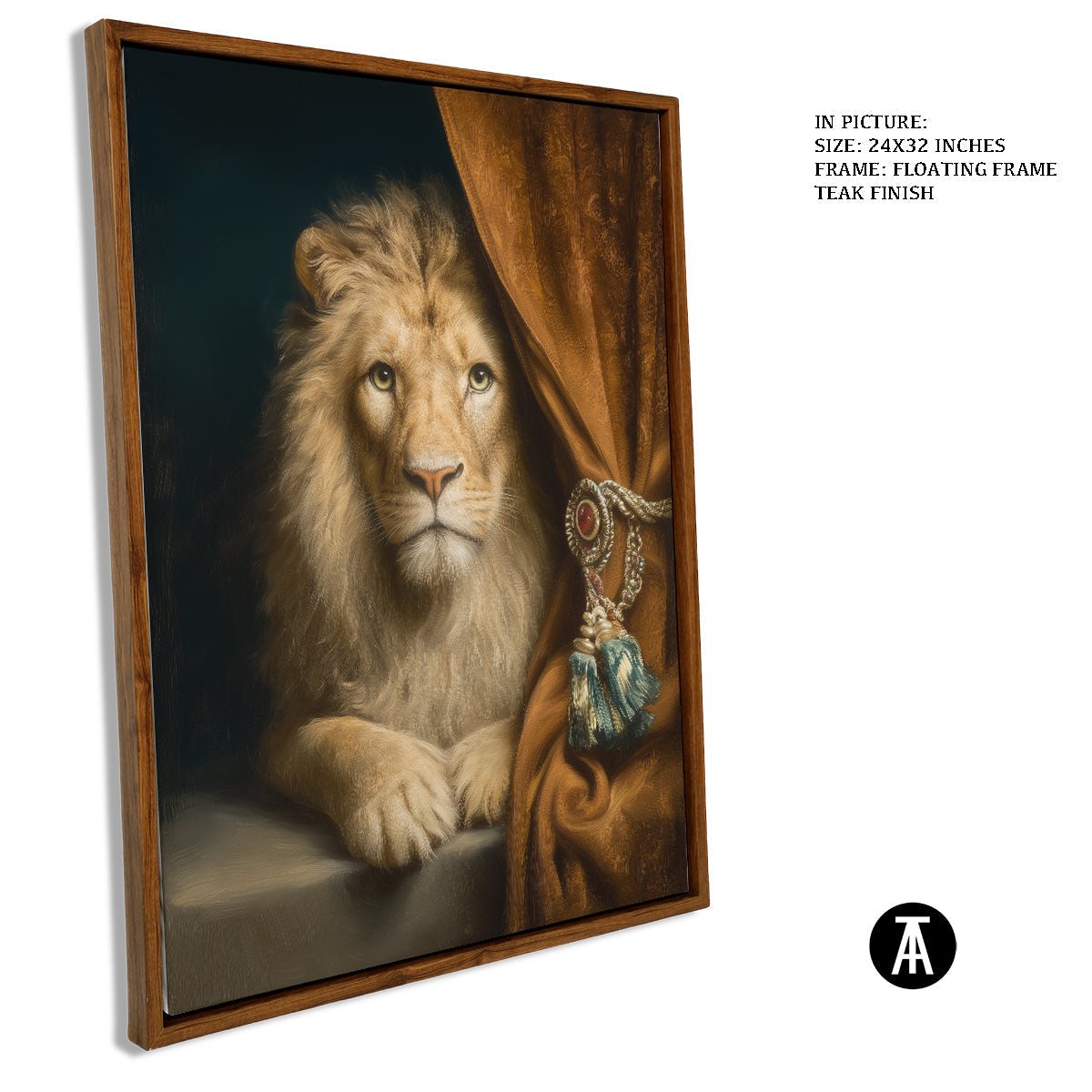 Artwork in Floating Frame