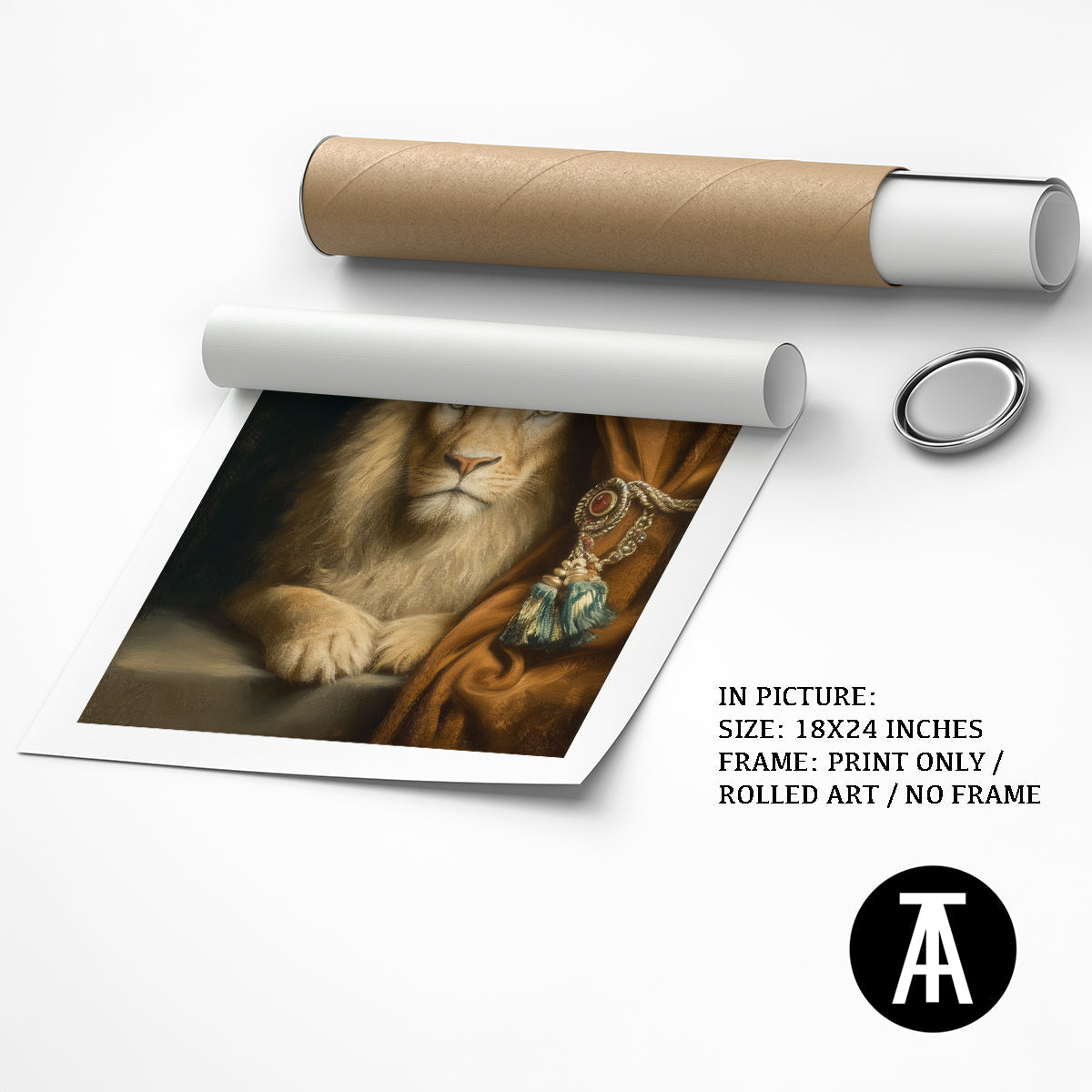 Artwork as Print Only or Rolled Art