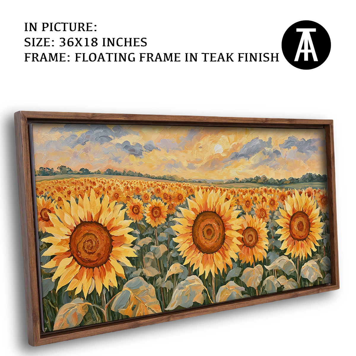Artwork in Floating Frame