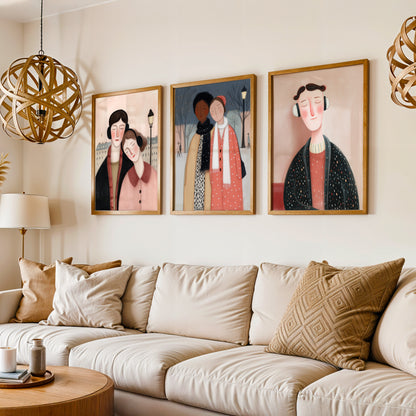 Gallery Wall Set in Lifestyle Setting