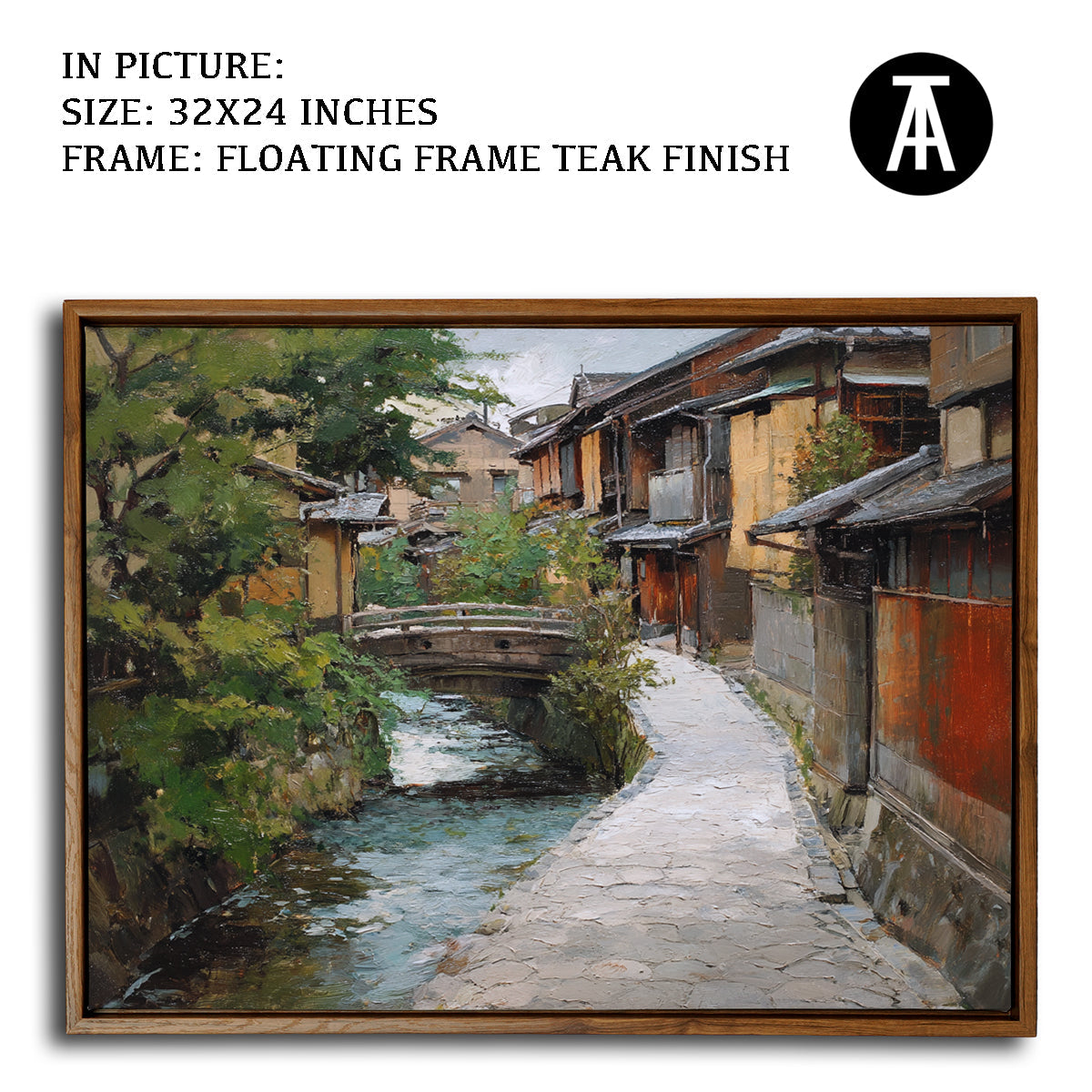 Artwork in Floating Frame