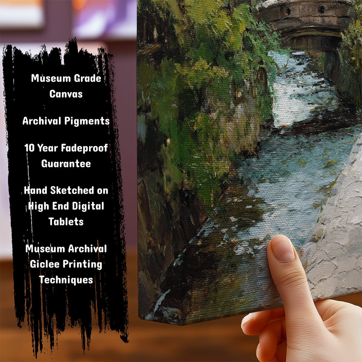 Information about Japanese Canvas Art Print