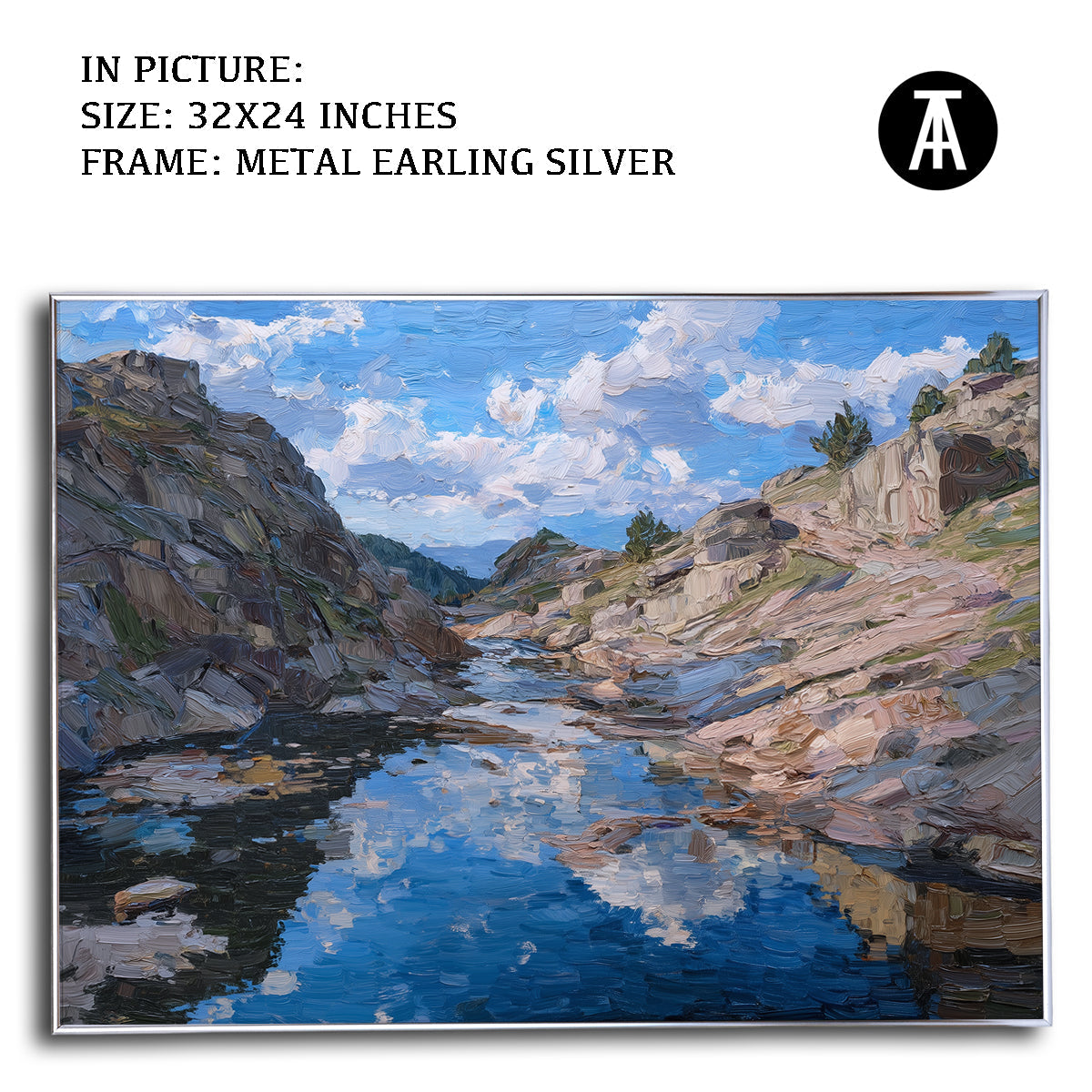 Artwork in Black Frame