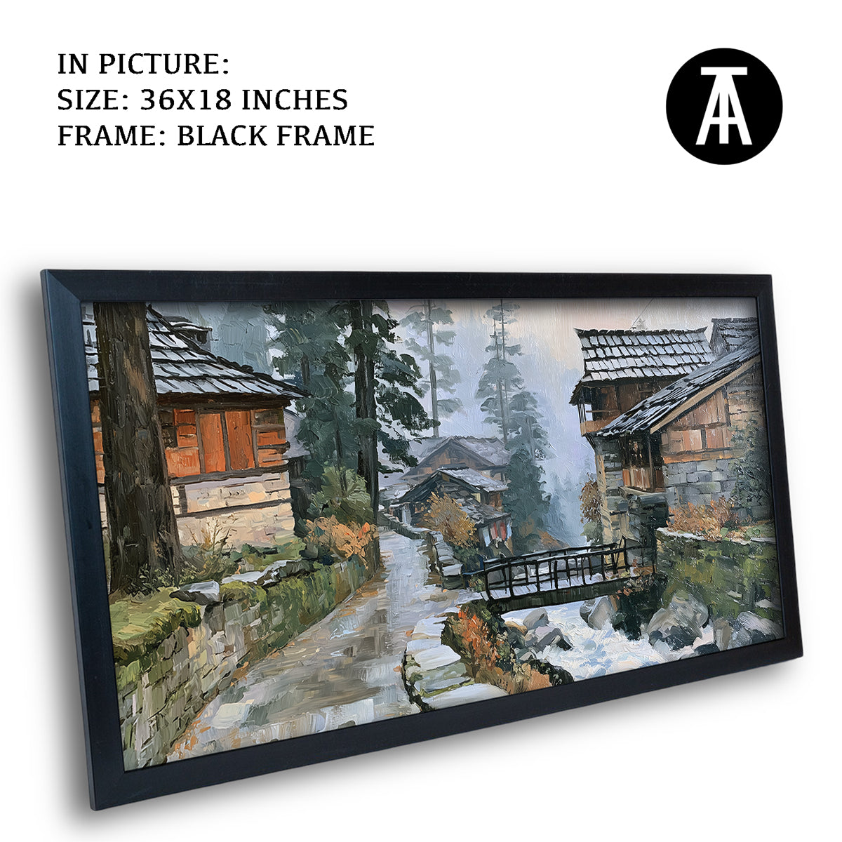 Artwork in Black Frame