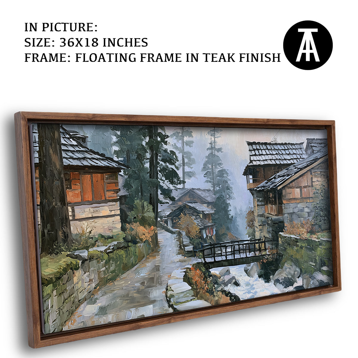 Artwork in Floating Frame