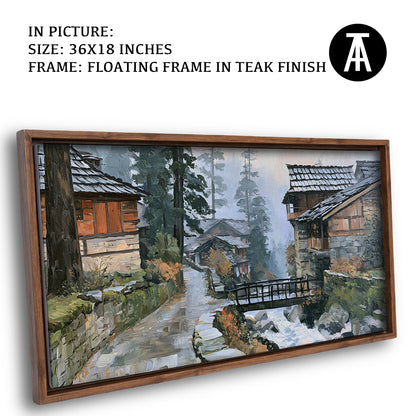 Artwork in Floating Frame