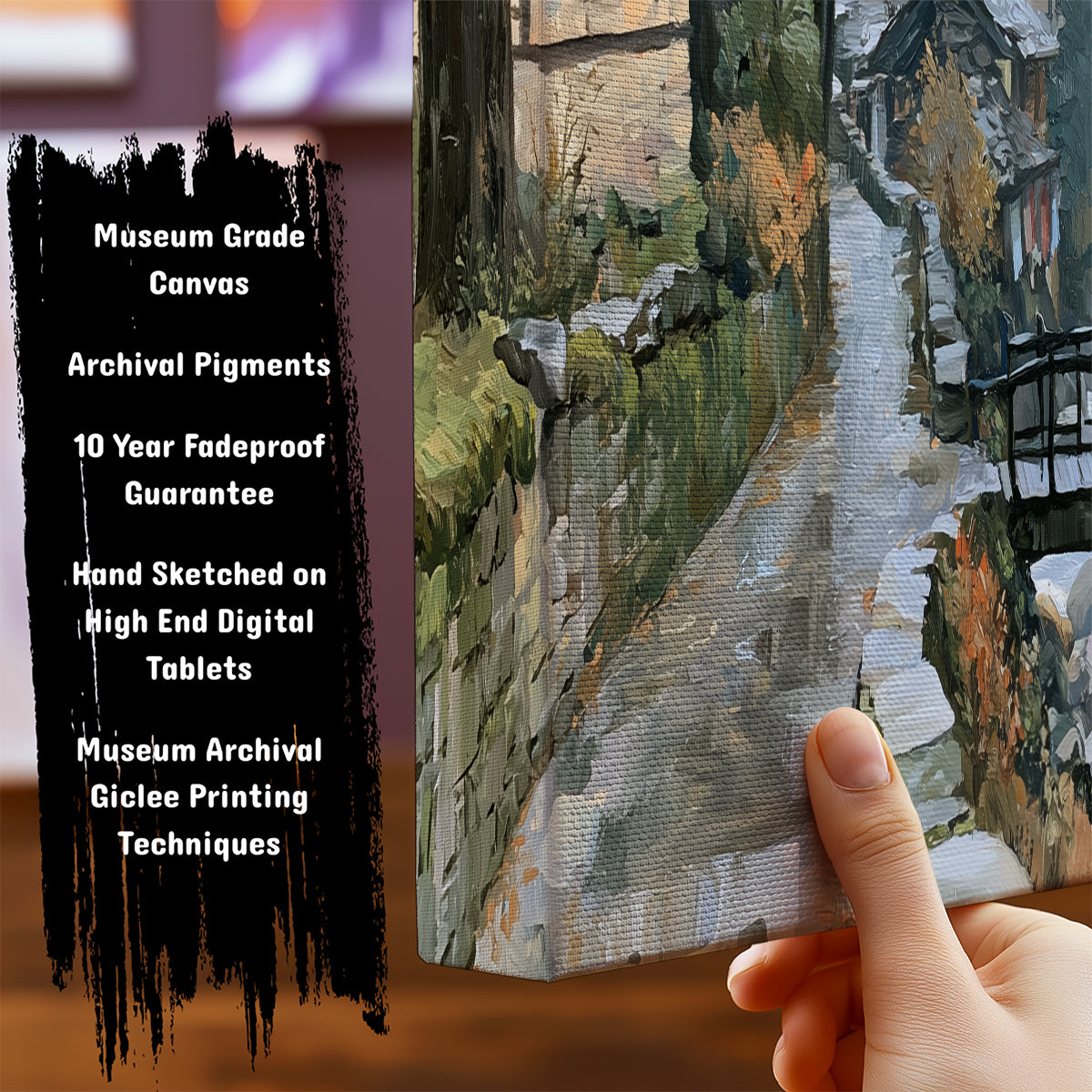 Information about Indian Canvas Art Print