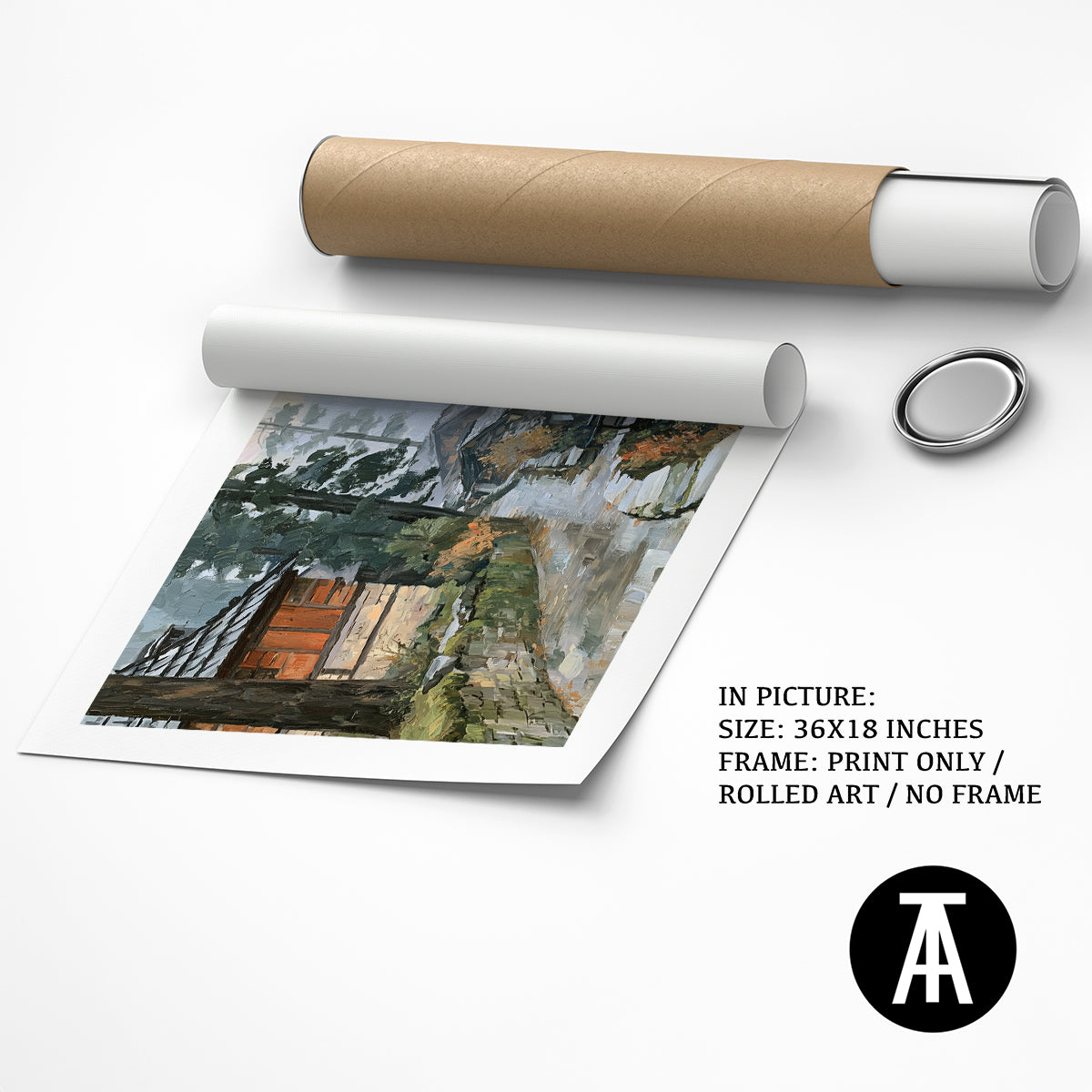 Artwork as Print Only or Rolled Art