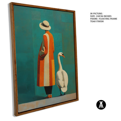 Artwork in Floating Frame