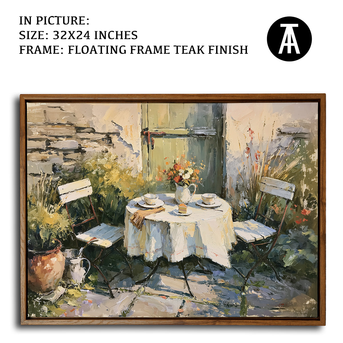Artwork in Floating Frame