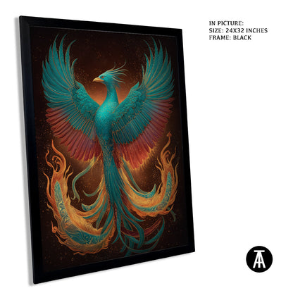 Artwork in Metal Earling Silver Frame