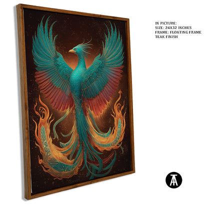 Artwork in Floating Frame