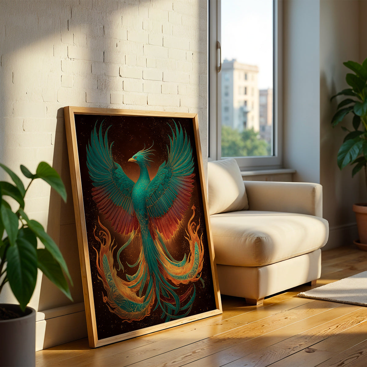 Vaastu Painting in a Lifestyle Setting