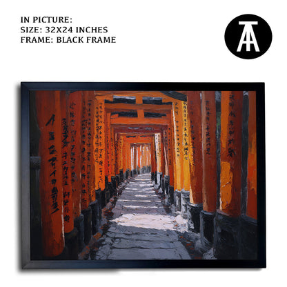 Artwork in Metal Earling Silver Frame